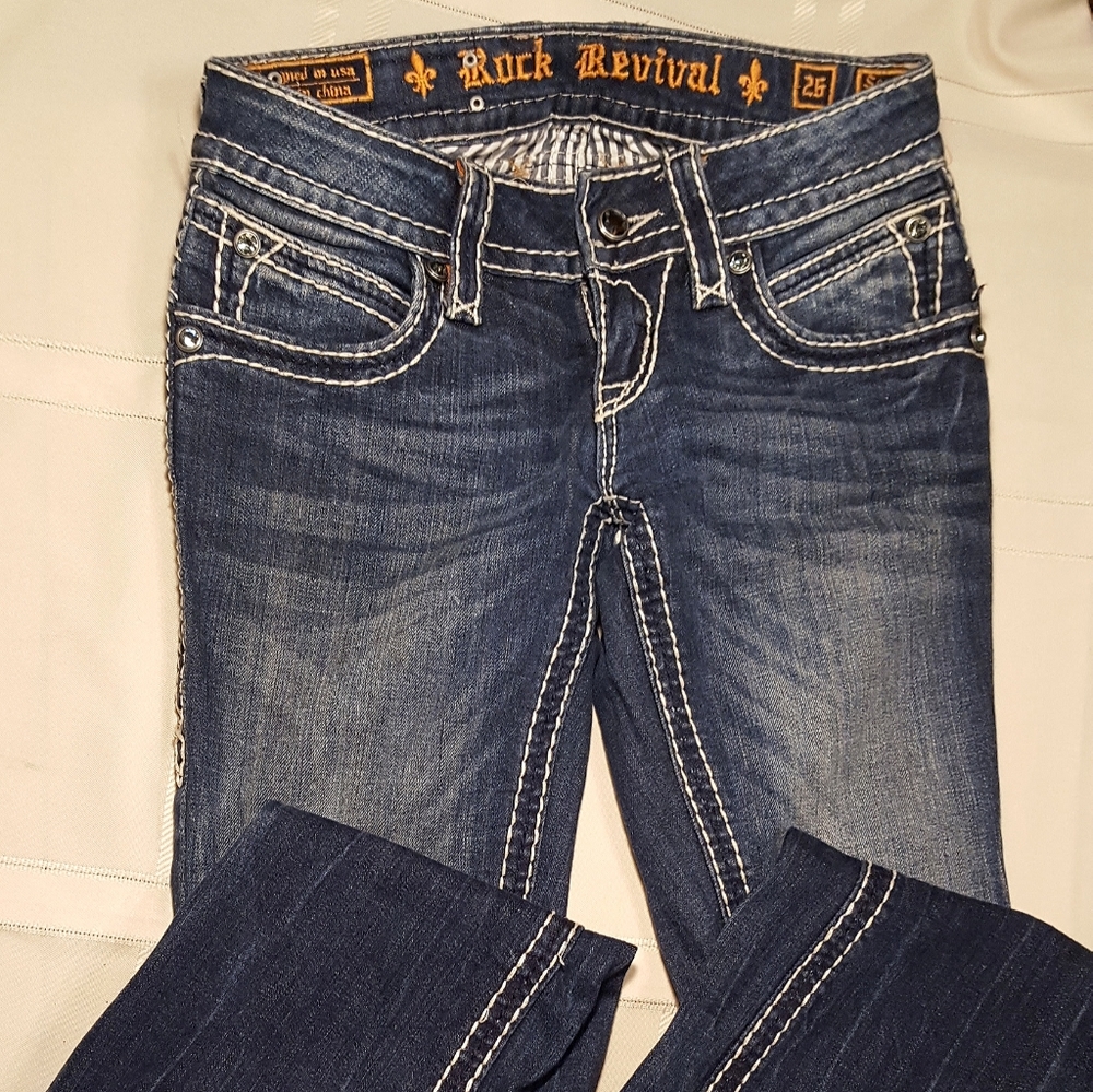 Rock Revival Scarlett Boot Cut jeans.